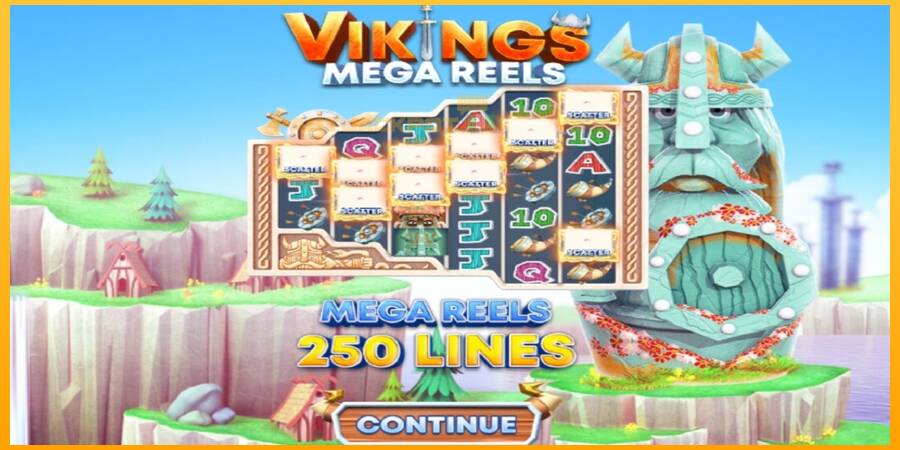 Hrací automat: Vikings Mega Reels s reálnou šancou na výhru