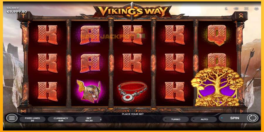 Hrací automat: Vikings Way s reálnou šancou na výhru