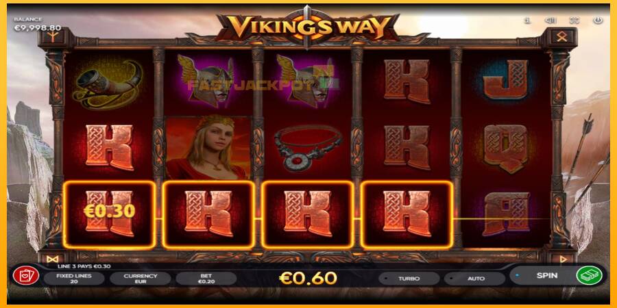 Hrací automat: Vikings Way s reálnou šancou na výhru