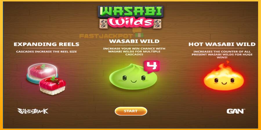 Hrací automat: Wasabi Wilds s reálnou šancou na výhru