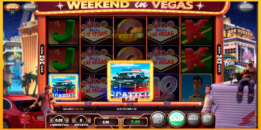 Hrací automat: Weekend In Vegas s reálnou šancou na výhru