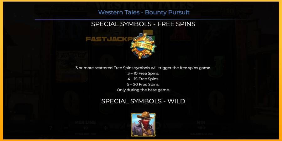 Hrací automat: Western Tales - Bounty Pursuit s reálnou šancou na výhru