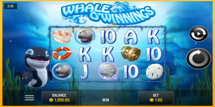 Hrací automat: Whale O’Winnings s reálnou šancou na výhru