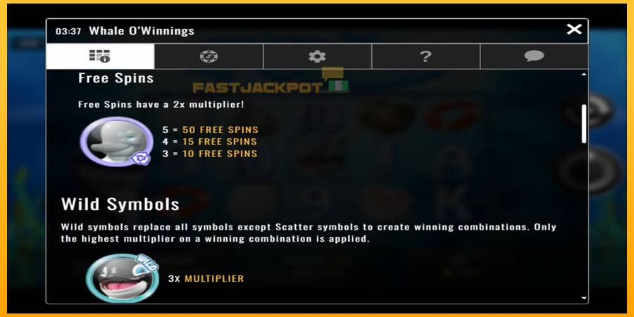Hrací automat: Whale O’Winnings s reálnou šancou na výhru