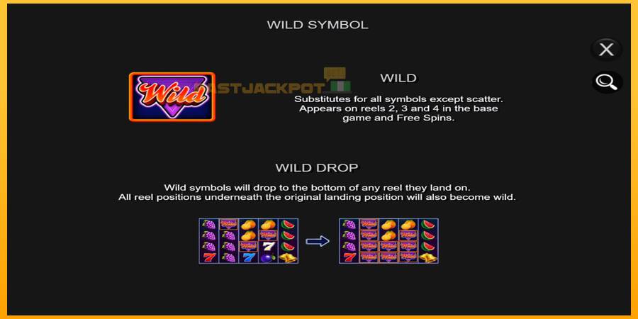 Hrací automat: Wild Drop Multiplier s reálnou šancou na výhru