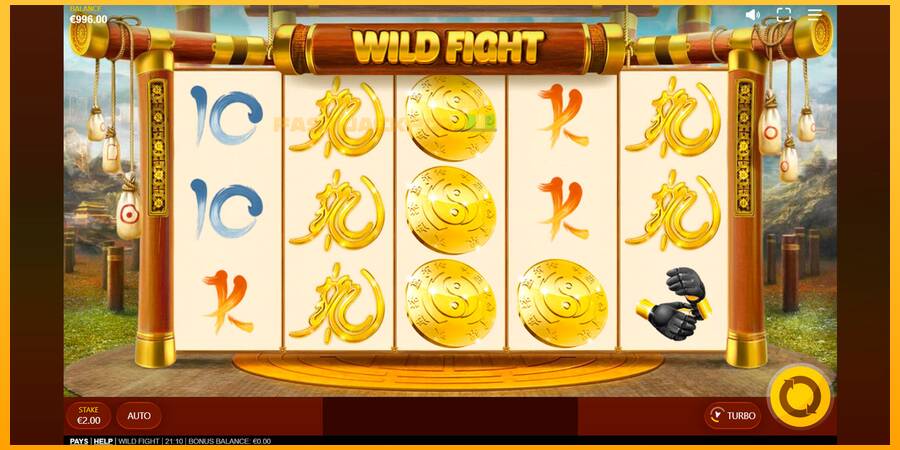 Hrací automat: Wild Fight s reálnou šancou na výhru