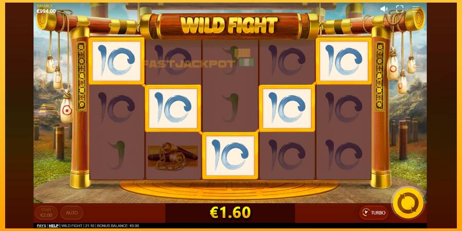 Hrací automat: Wild Fight s reálnou šancou na výhru