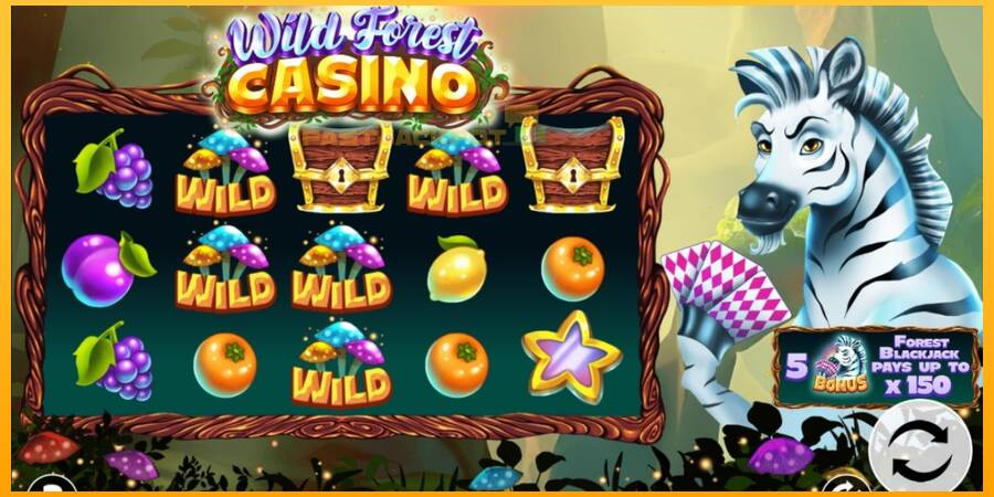 Hrací automat: Wild Forest Casino s reálnou šancou na výhru