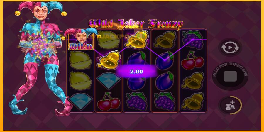 Hrací automat: Wild Joker Frenzy s reálnou šancou na výhru