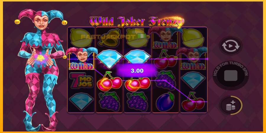 Hrací automat: Wild Joker Frenzy s reálnou šancou na výhru