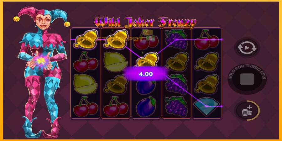 Hrací automat: Wild Joker Frenzy s reálnou šancou na výhru