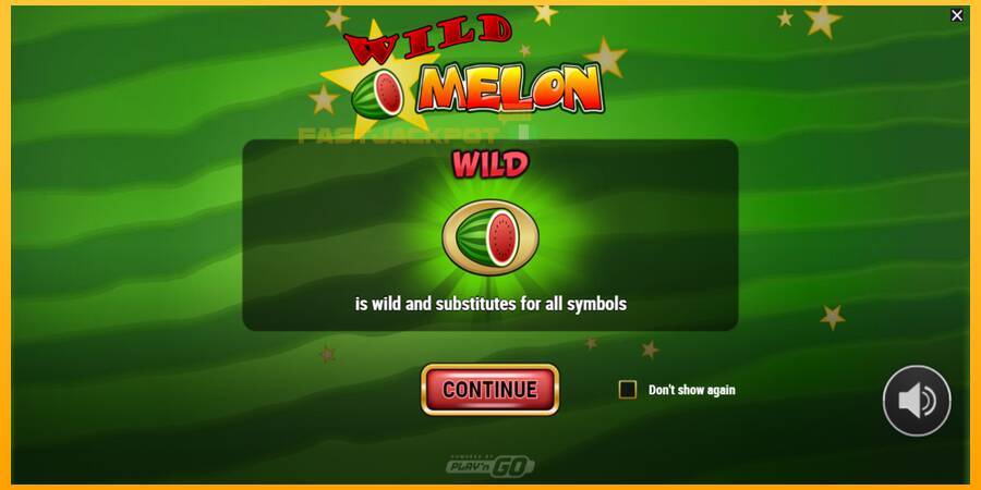 Hrací automat: Wild Melon s reálnou šancou na výhru