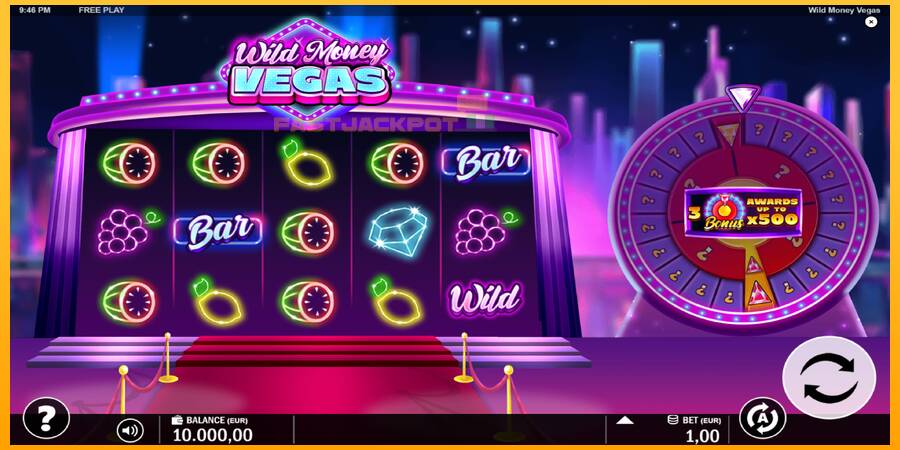 Hrací automat: Wild Money Vegas s reálnou šancou na výhru