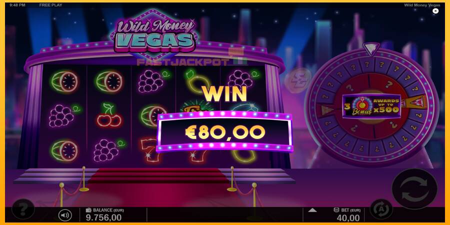 Hrací automat: Wild Money Vegas s reálnou šancou na výhru