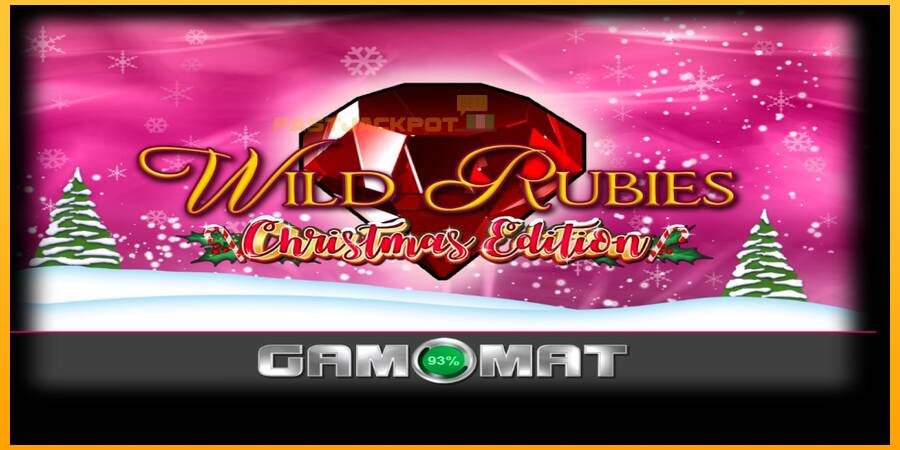 Hrací automat: Wild Rubies Сhristmas Edition s reálnou šancou na výhru