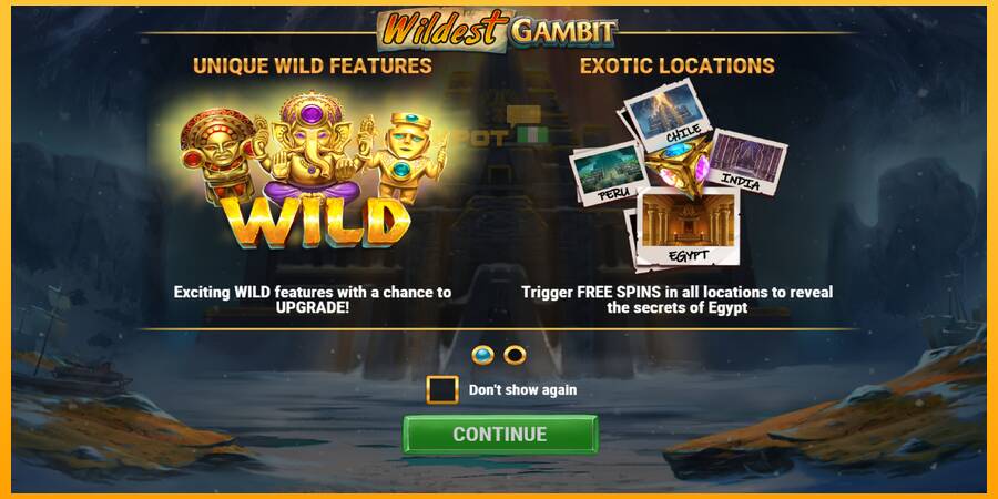 Hrací automat: Wildest Gambit s reálnou šancou na výhru