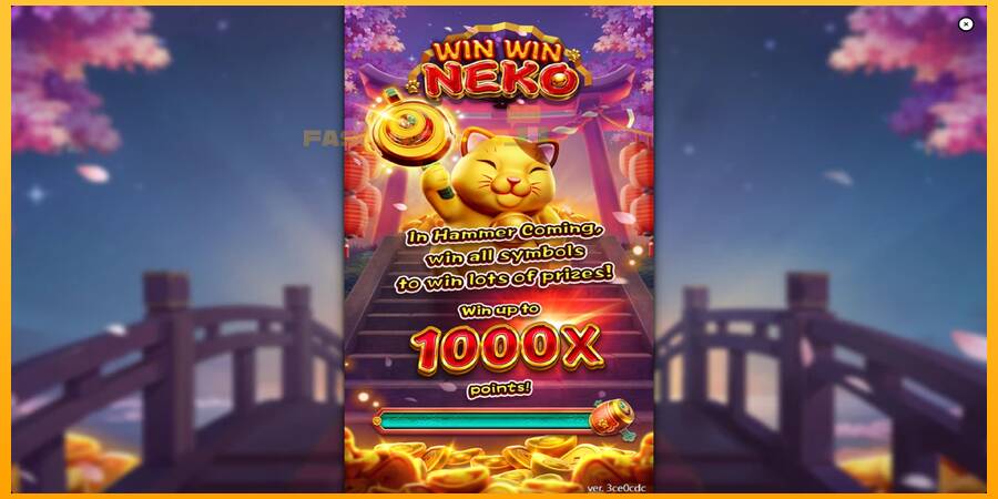 Hrací automat: Win Win Neko s reálnou šancou na výhru