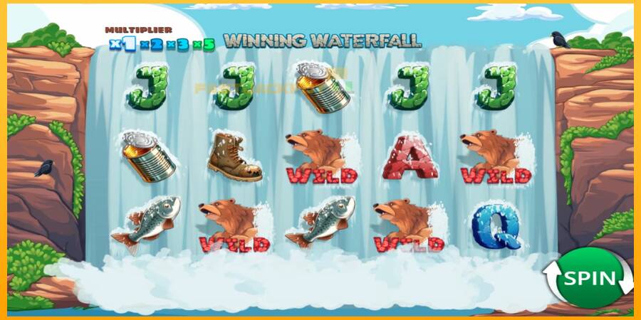 Hrací automat: Winning Waterfall s reálnou šancou na výhru