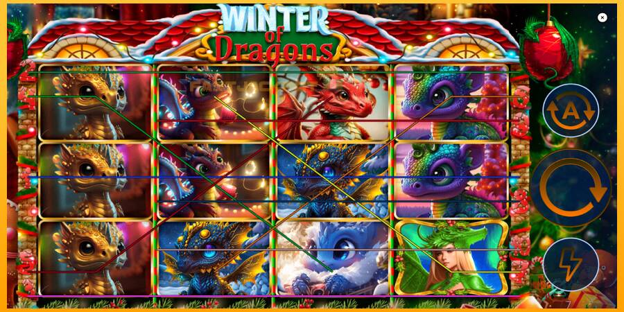 Hrací automat: Winter of Dragons s reálnou šancou na výhru