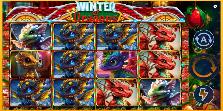 Hrací automat: Winter of Dragons s reálnou šancou na výhru