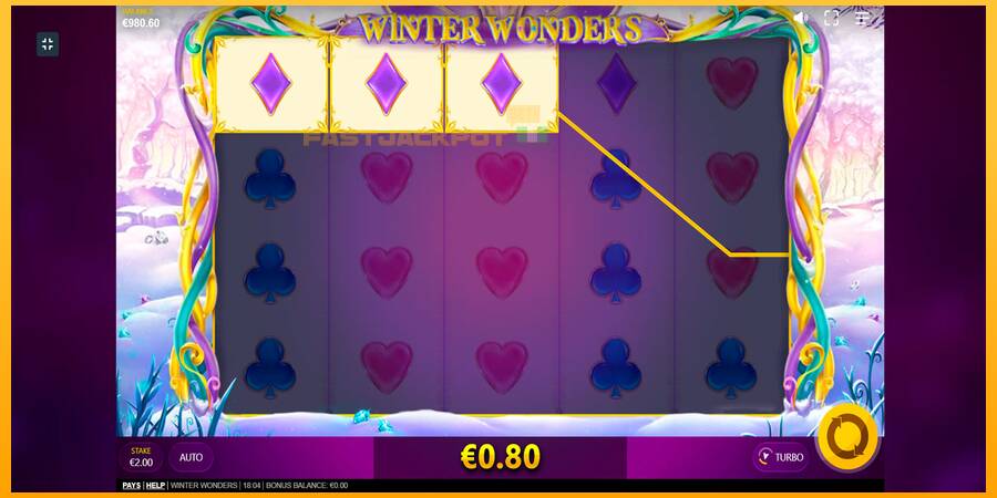 Hrací automat: Winter Wonders s reálnou šancou na výhru