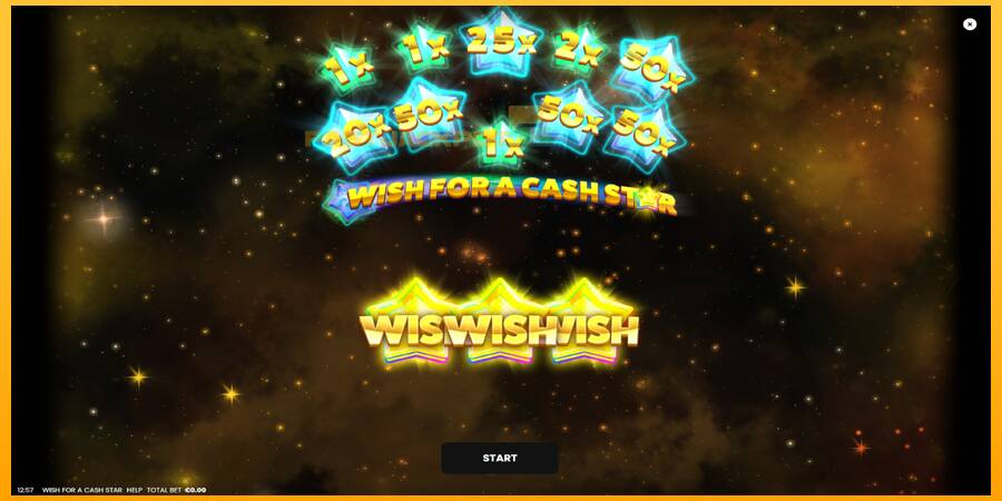 Hrací automat: Wish for a Cash Star s reálnou šancou na výhru