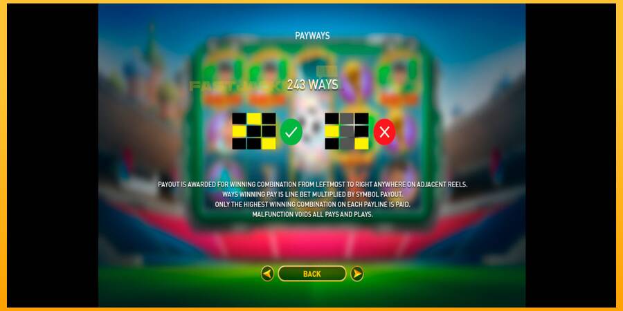 Hrací automat: World Soccer Slot 2 s reálnou šancou na výhru