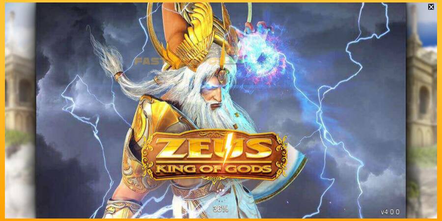 Hrací automat: Zeus King of Gods s reálnou šancou na výhru