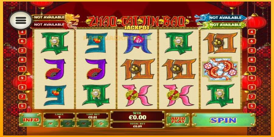 Hrací automat: Zhao Cai Jin Bao Jackpot s reálnou šancou na výhru