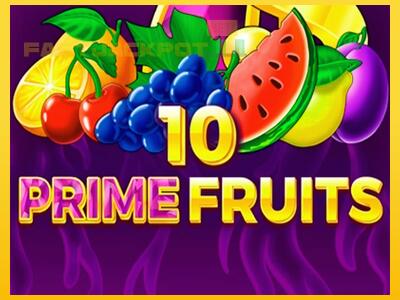 Hrací automat 10 Prime Fruits so šancou vyhrať