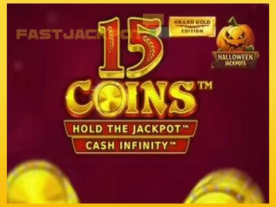 Hrací automat 15 Coins Grand Gold Edition Halloween Jackpot so šancou vyhrať