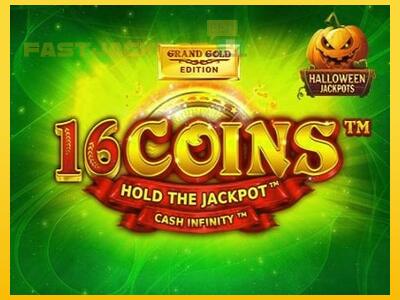 Hrací automat 16 Coins Grand Gold Edition Halloween Jackpots so šancou vyhrať