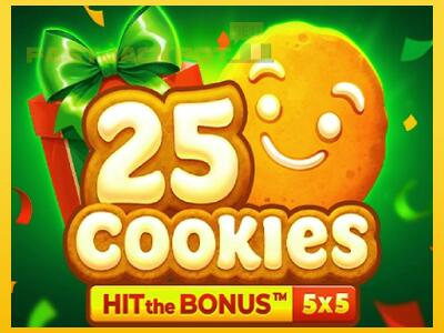 Hrací automat 25 Cookies: Hit the Bonus so šancou vyhrať