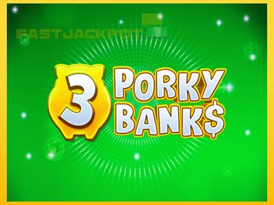 Hrací automat 3 Porky Banks so šancou vyhrať