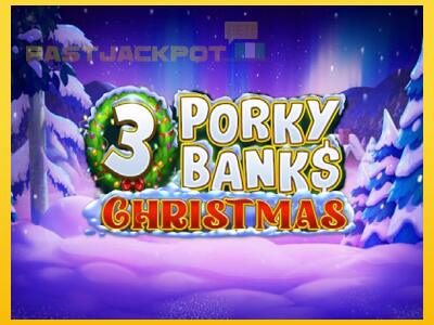 Hrací automat 3 Porky Banks Christmas so šancou vyhrať