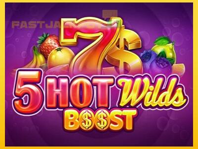 Hrací automat 5 Hot Wilds Boost so šancou vyhrať