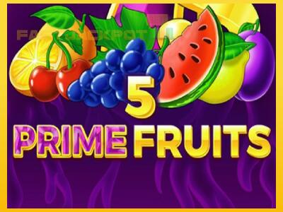 Hrací automat 5 Prime Fruits so šancou vyhrať