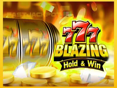 Hrací automat 777 Blazing Hold & Win so šancou vyhrať