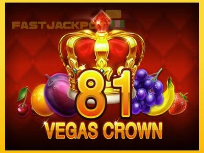 Hrací automat 81 Vegas Crown so šancou vyhrať