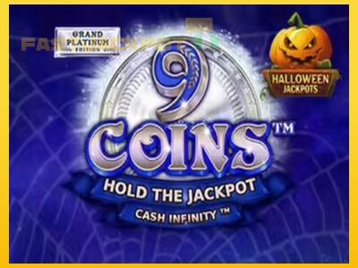 Hrací automat 9 Coins Grand Platinum Edition Halloween Jackpot so šancou vyhrať