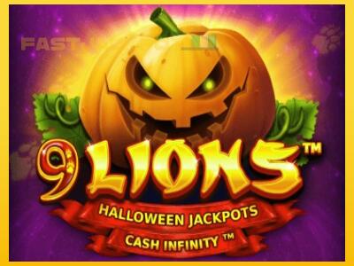 Hrací automat 9 Lions Halloween Jackpots so šancou vyhrať