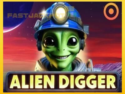 Hrací automat Alien Digger so šancou vyhrať