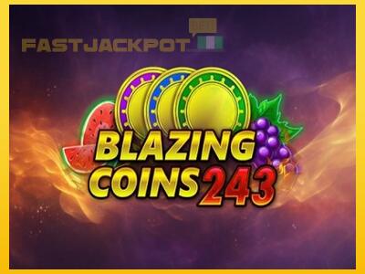 Hrací automat Blazing Coins 243 so šancou vyhrať