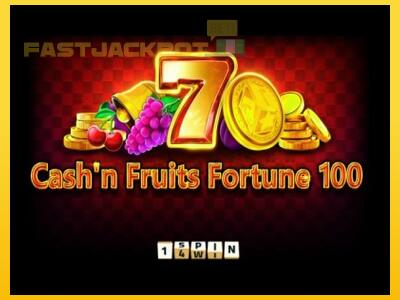 Hrací automat Cashn Fruits Fortune 100 so šancou vyhrať