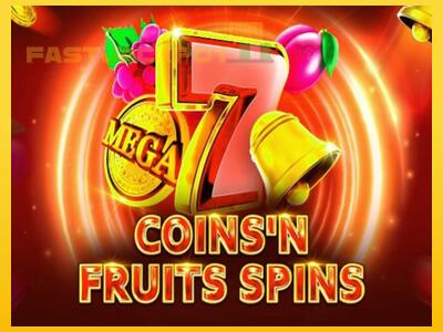 Hrací automat Coinsn Fruits Spins so šancou vyhrať