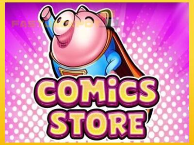 Hrací automat Comics Store so šancou vyhrať