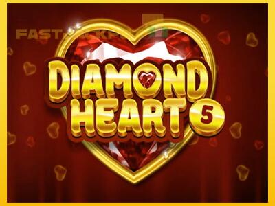 Hrací automat Diamond Heart 5 so šancou vyhrať