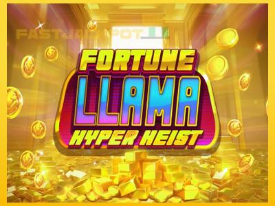 Hrací automat Fortune Llama Hyper Heist so šancou vyhrať