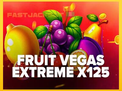 Hrací automat Fruit Vegas Extreme x125 so šancou vyhrať