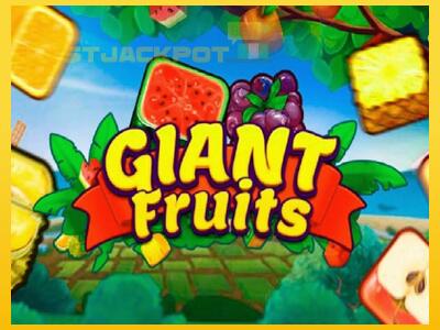 Hrací automat Giant Fruits so šancou vyhrať